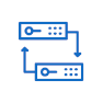 megabyte seasmless relocation blue icon megabyte seasmless relocation blue icon