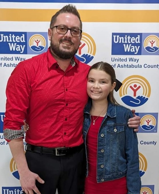 dan with daughter United Way (1) UnitedWay